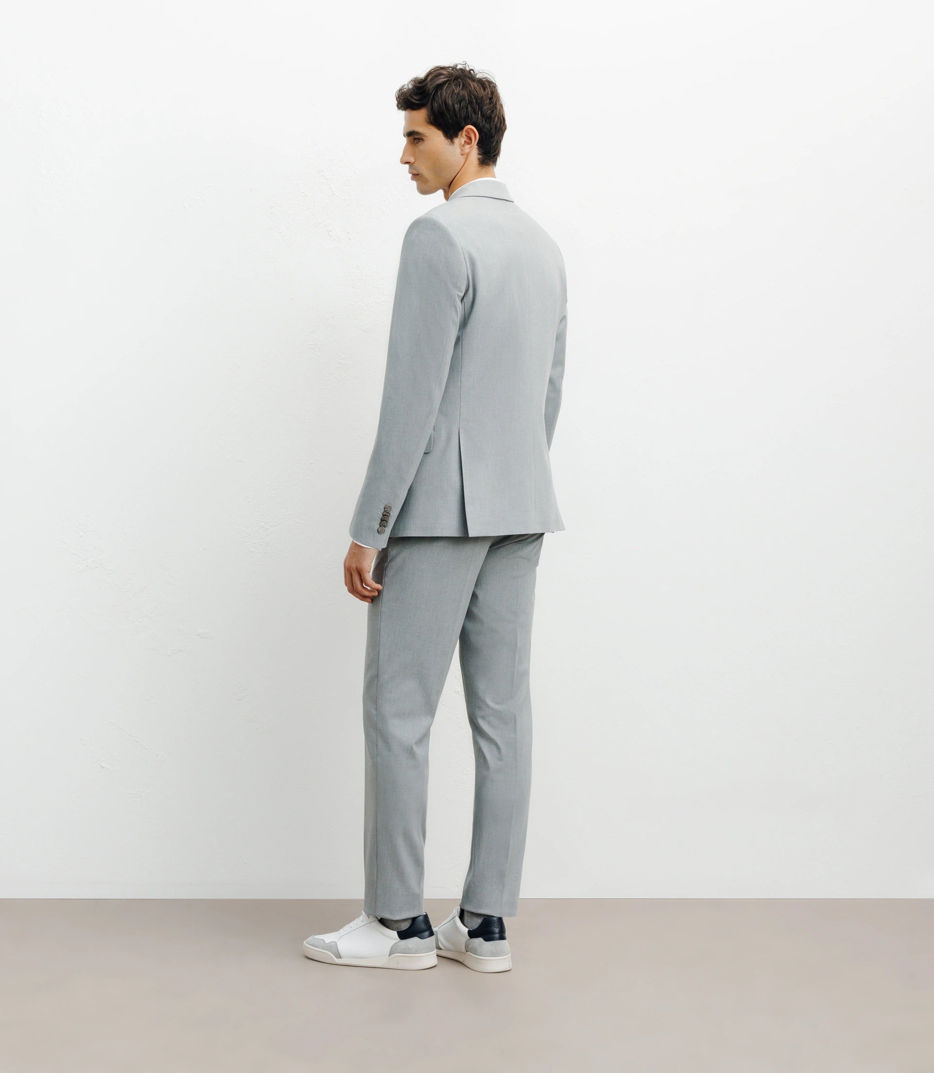 Costume 2 boutons gris - IZAC