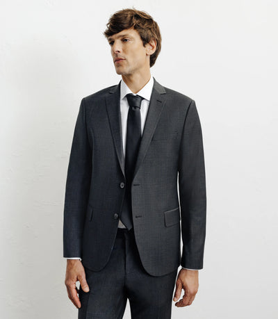 Costume 2 boutons gris foncé - IZAC