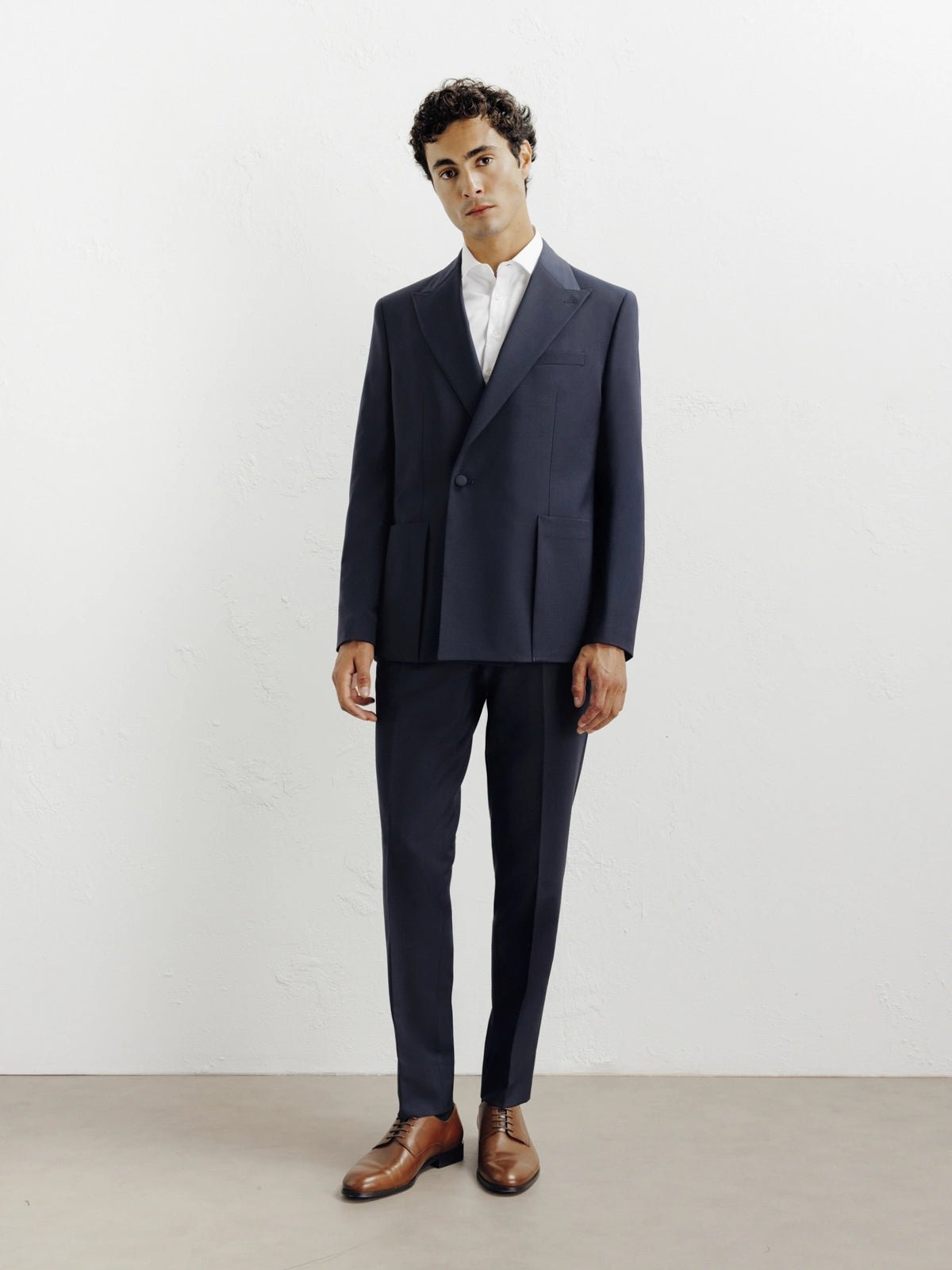 Costume croisé marine - IZAC