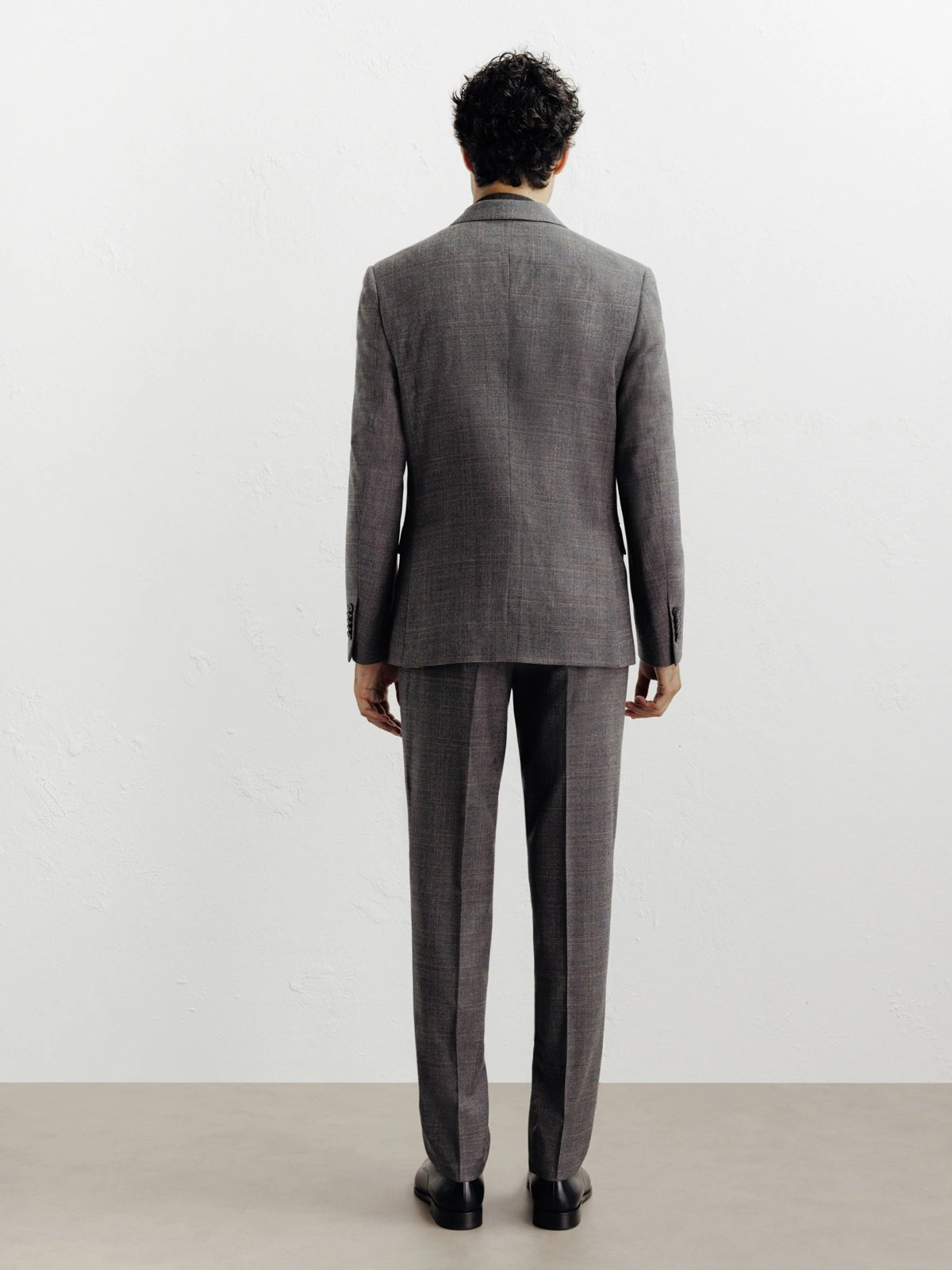 Costume 2 boutons taupe - IZAC