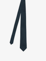 Dark green tie
