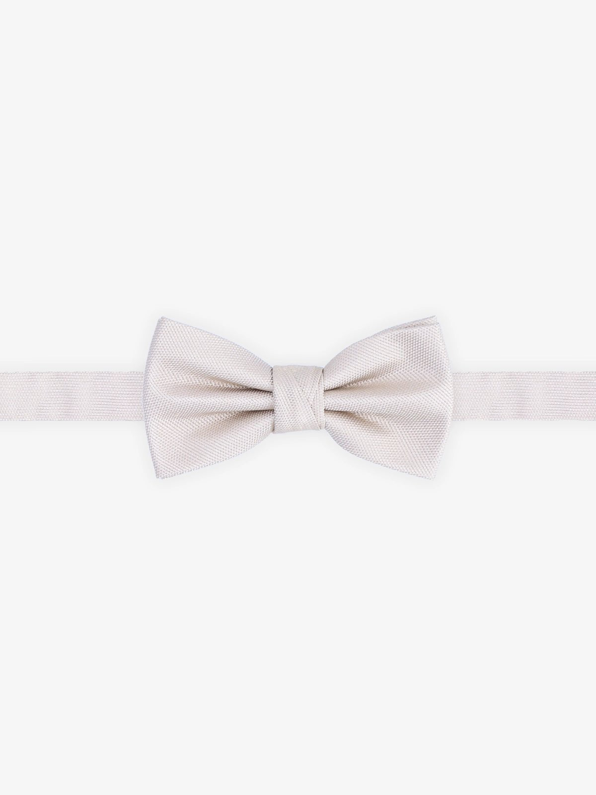 Noeud papillon uni beige - IZAC