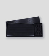 Coffret ceinture smoking et noeud papillon noir - IZAC