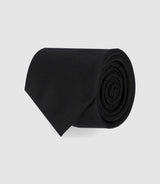 Cravate unie noire - IZAC