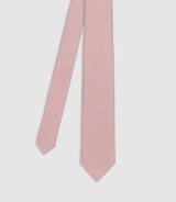 Pink textured fabric tie