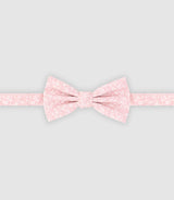 Pink cotton bow tie