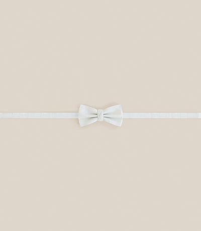 Noeud papillon tissu uni vert eau - IZAC