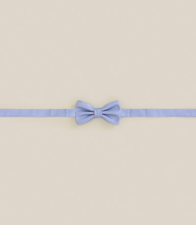 Noeud papillon 100% soie bleu ciel - IZAC