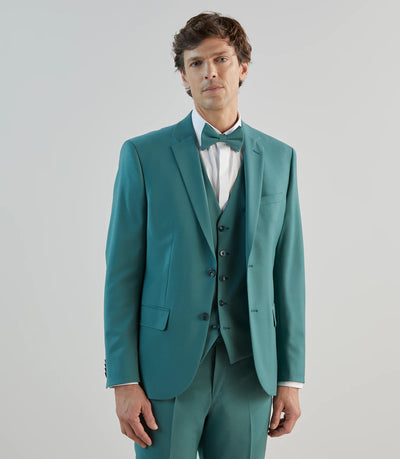 Nœud papillon uni vert - IZAC