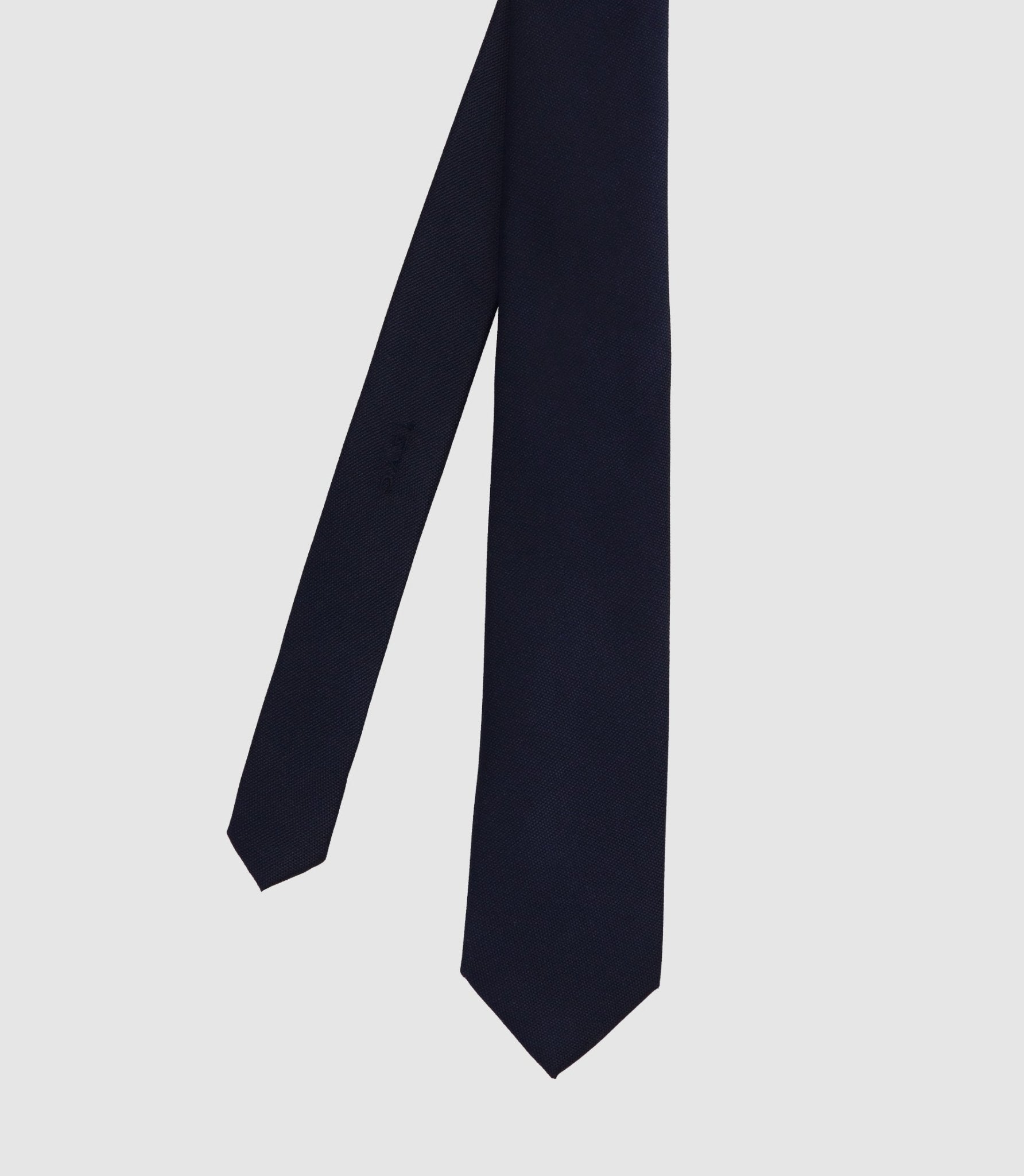 Cravate unie marine - IZAC