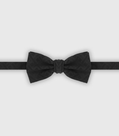 Noeud papillon micro motifs noir - IZAC