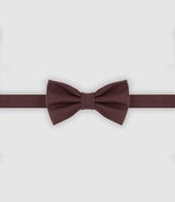 Nœud papillon uni bordeaux - IZAC