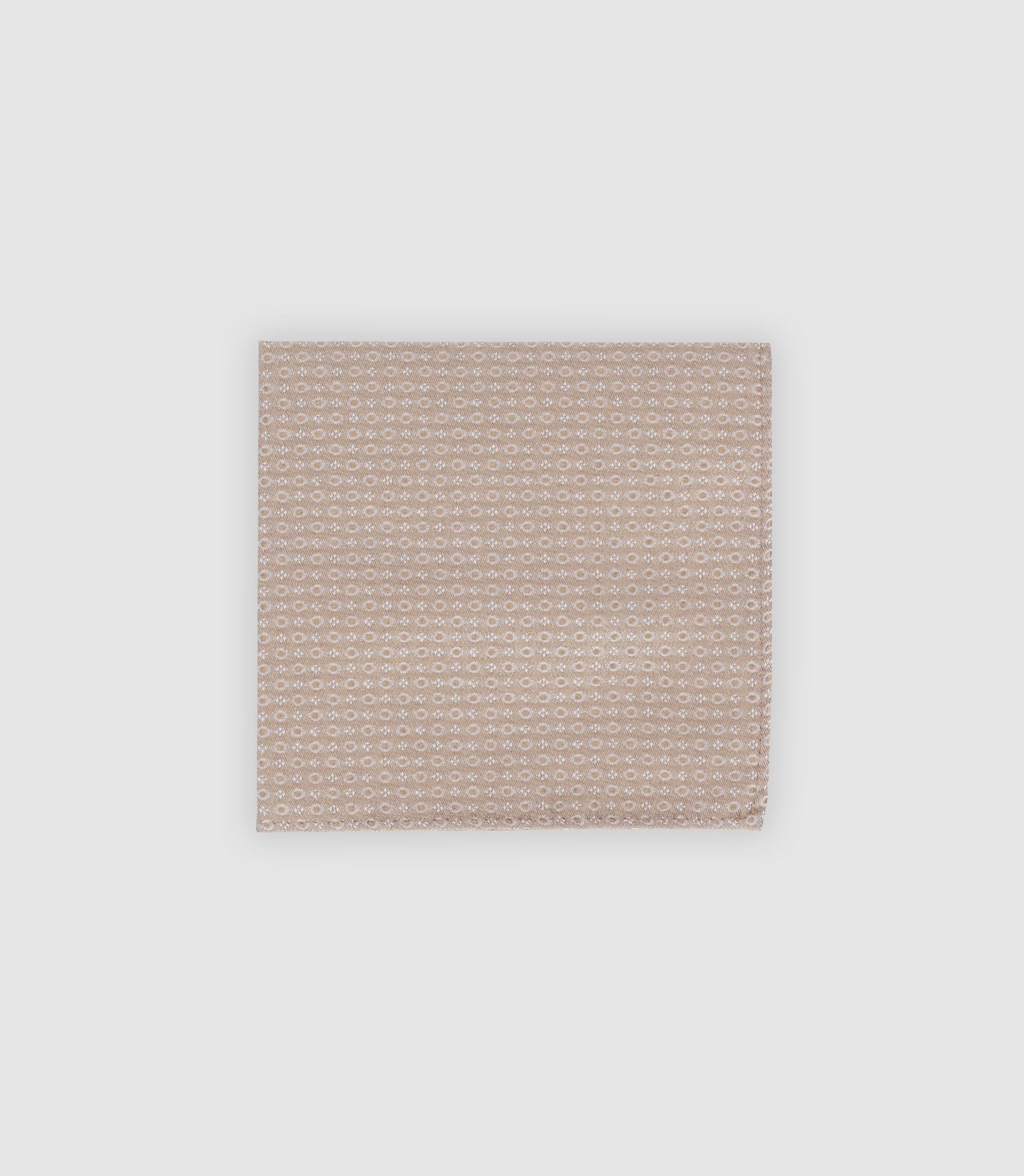 Pochette à motifs beige - IZAC