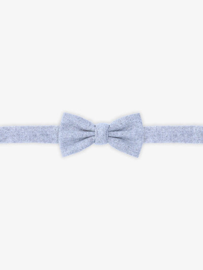 Nœud papillon uni gris clair - IZAC