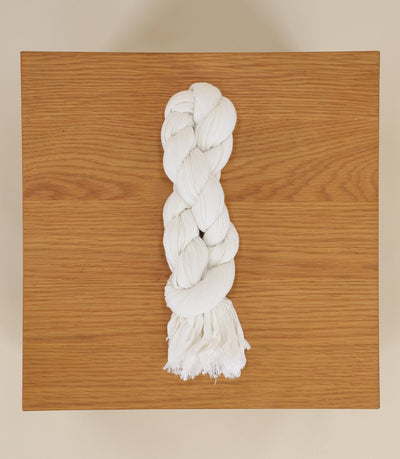 Echarpe unie écrue - IZAC