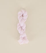 Plain ecru pink scarf