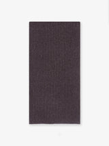 Écharpe en maille unie châtain - IZAC