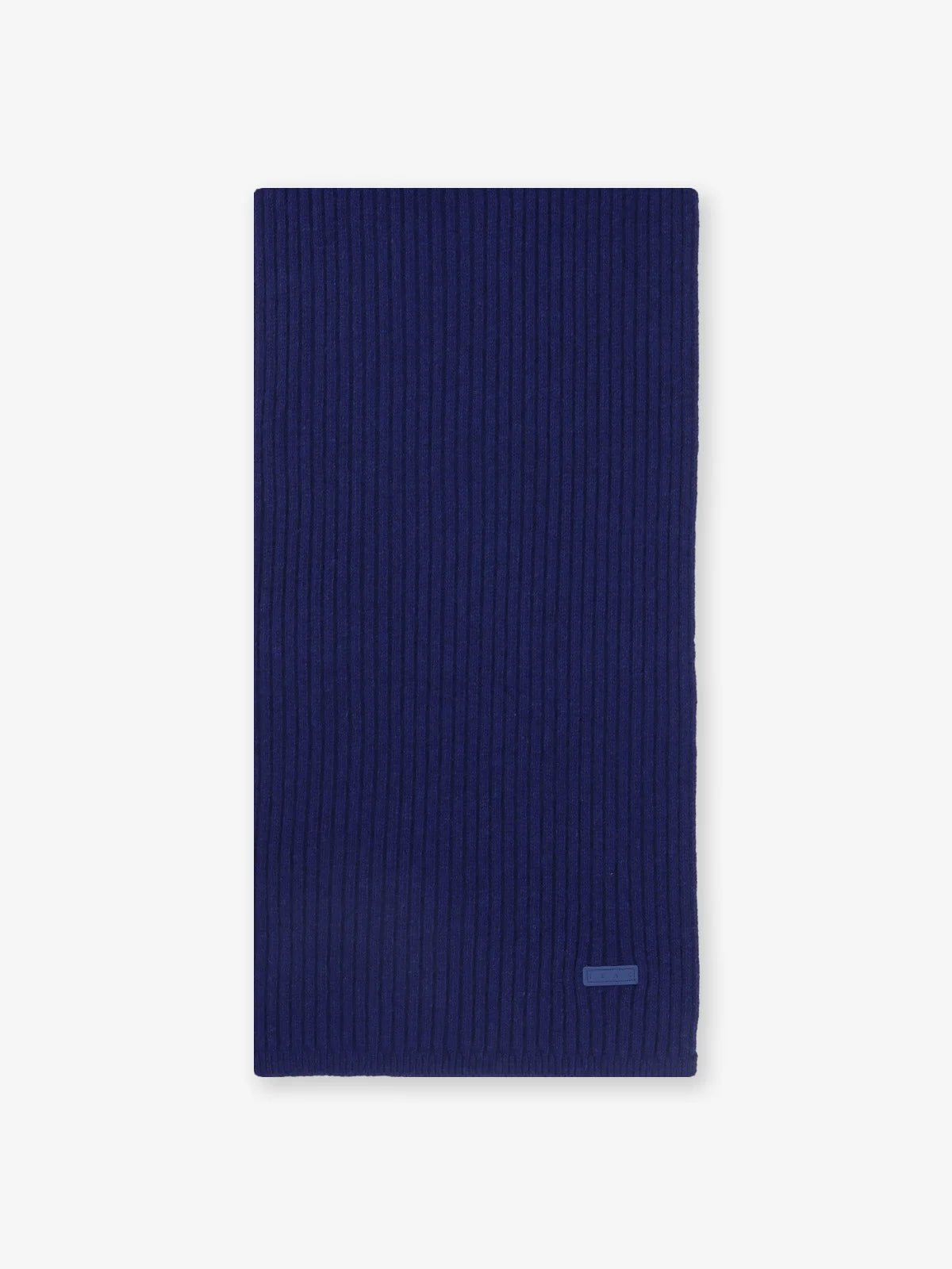Écharpe en maille unie marine - IZAC