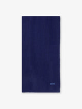 Écharpe en maille unie marine - IZAC