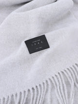 Écharpe unie gris chiné - IZAC