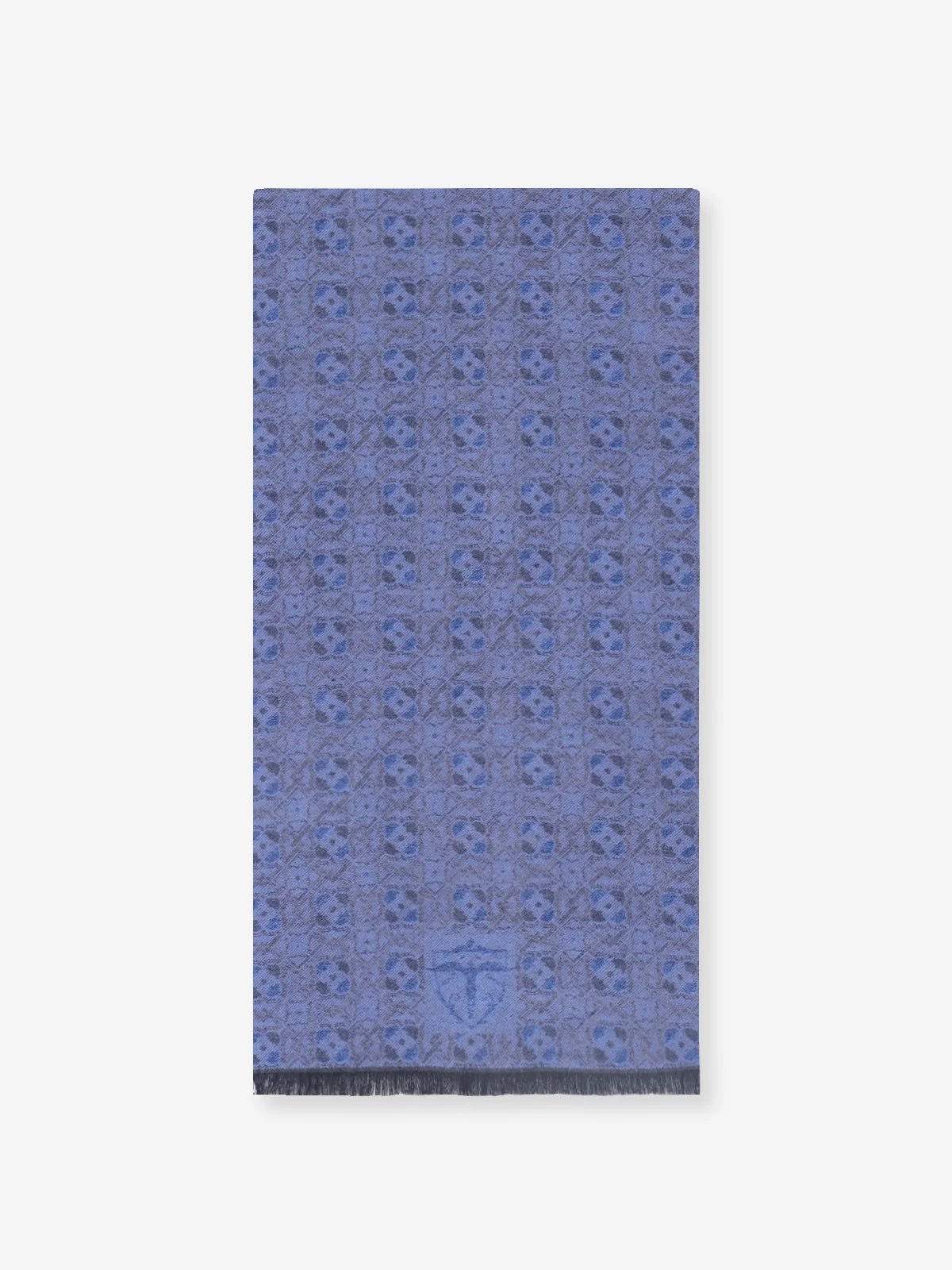 Écharpe à motif floral marine - IZAC