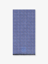 Écharpe à motif floral marine - IZAC