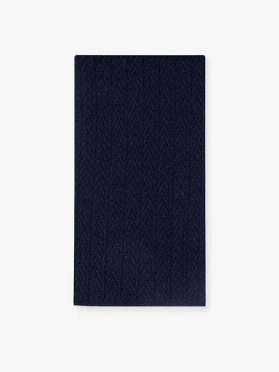 Écharpe en maille unie marine - IZAC