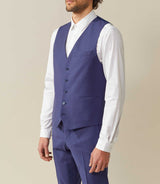 Lbello" blue city vest