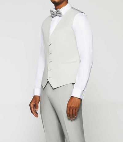 Gilet de costume gris clair JOLIE - IZAC