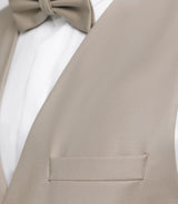 Gilet de costume beige - IZAC