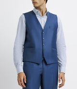 Gilet de costume bleu - IZAC