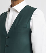 Green costume vest