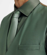 Light green suit vest