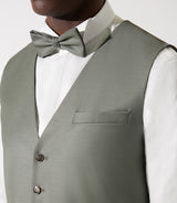 Clear khaki costume vest