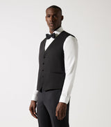 Gilet de costume noir XLOSCO - IZAC