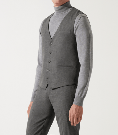 Gilet de costume gris moyen XSOYEUX - IZAC