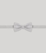 Nœud papillon uni gris - IZAC