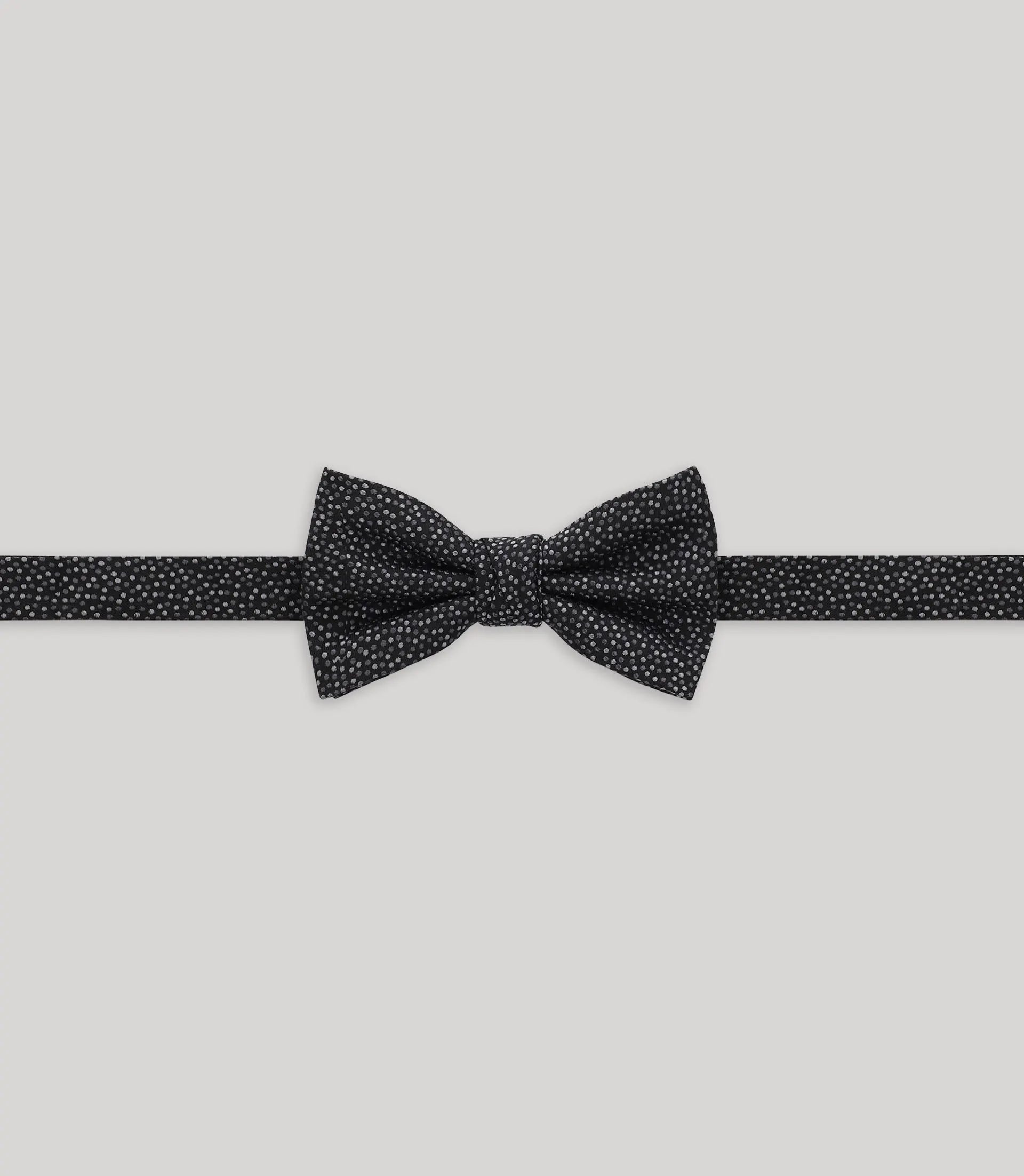 Nœud papillon fantaisie gris foncé - IZAC