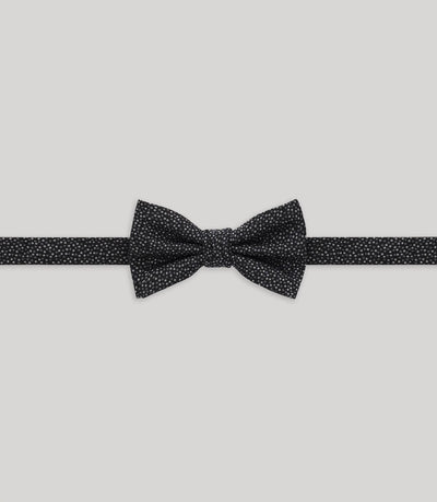 Nœud papillon fantaisie gris foncé - IZAC