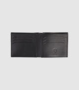 Black leather wallet