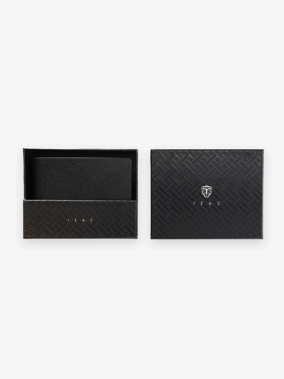 Portefeuille avec porte cartes noir - IZAC