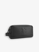 Black toiletry bag