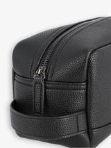 Black toiletry bag