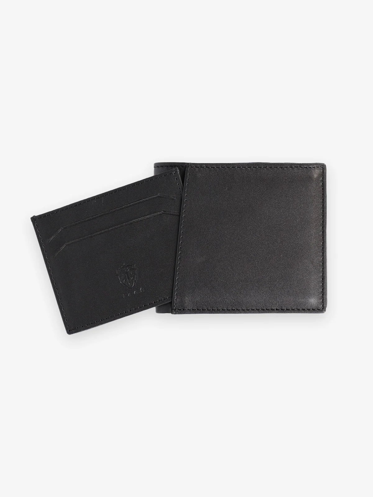 Portefeuille avec porte cartes noir - IZAC