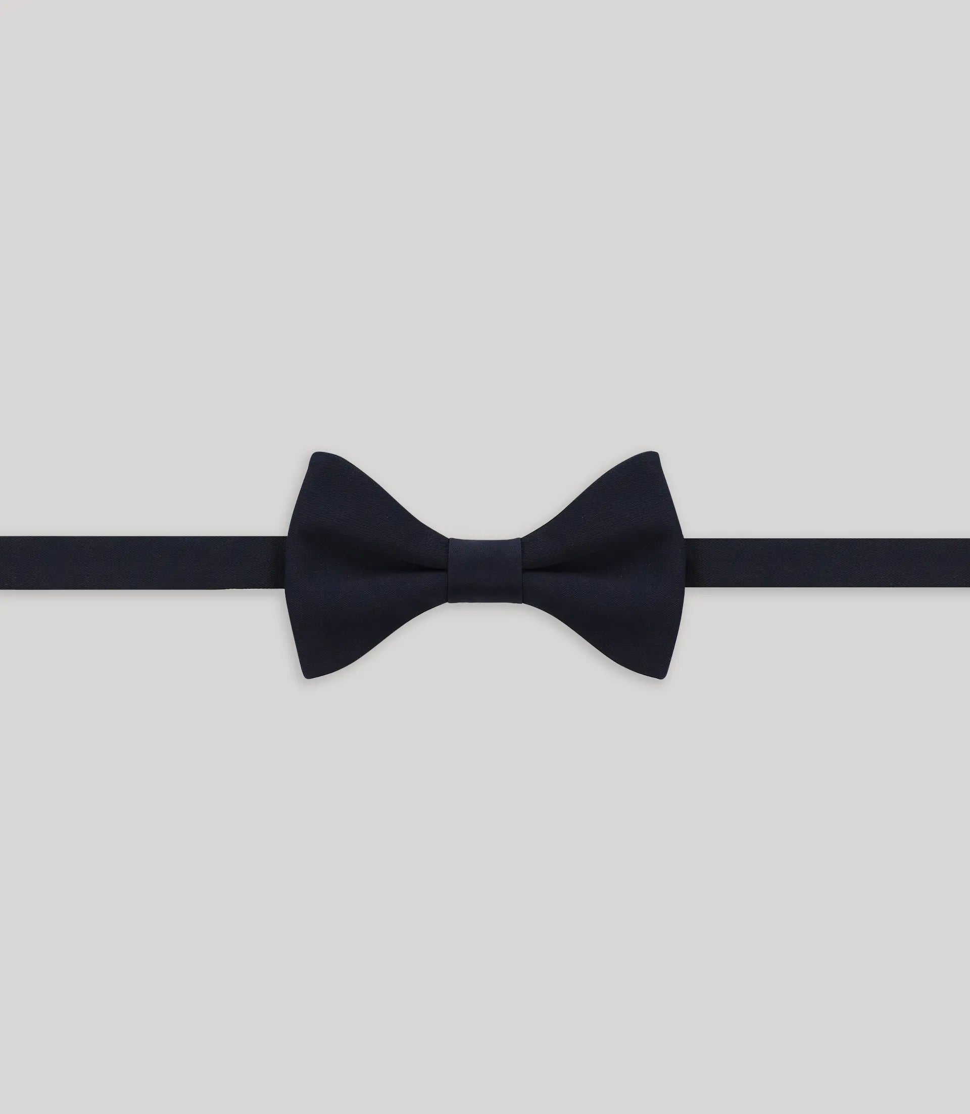 Noeud papillon tissu uni marine - IZAC