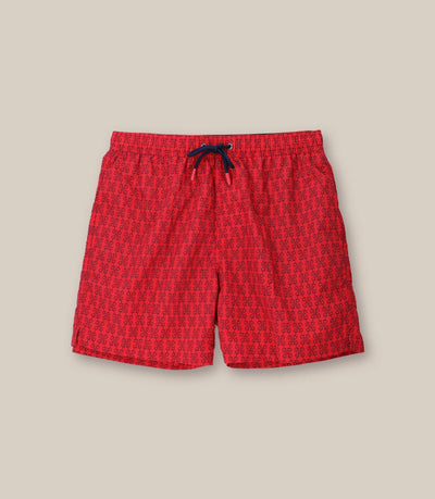 Maillot de bain dégradé rouge - IZAC