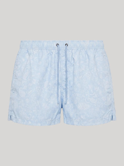 Sky blue swim shorts