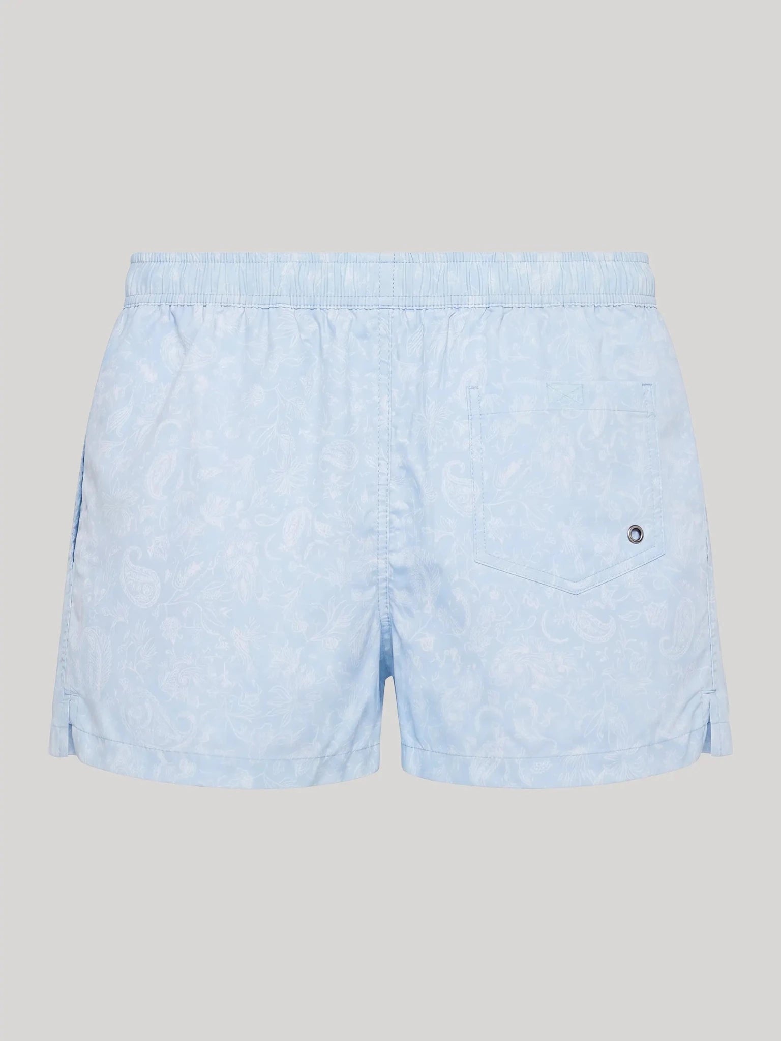 Sky blue swim shorts
