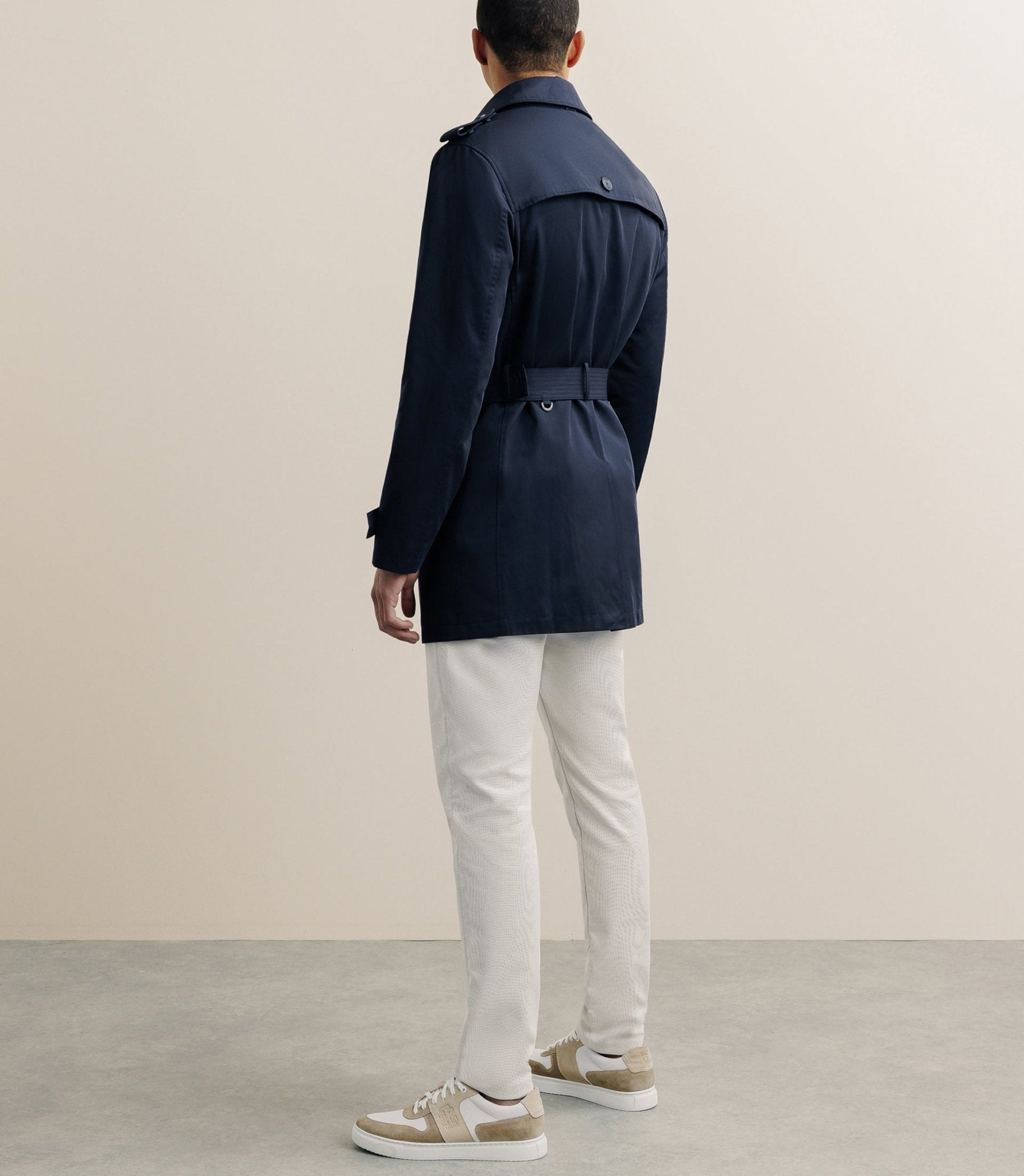 Trench croisé marine - IZAC