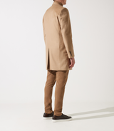 Manteau en laine cachemire camel INDALECIO - IZAC